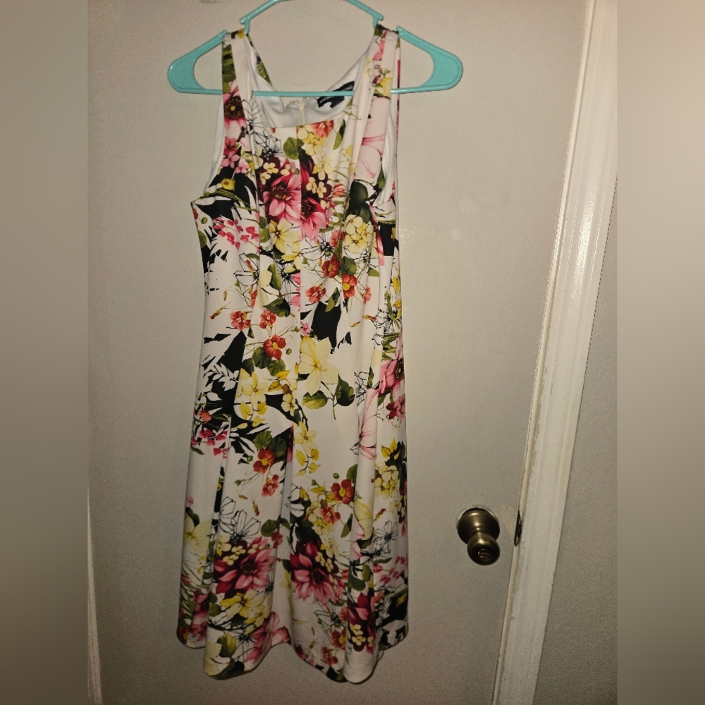 American Living Multicolor Floral Jumpsuit